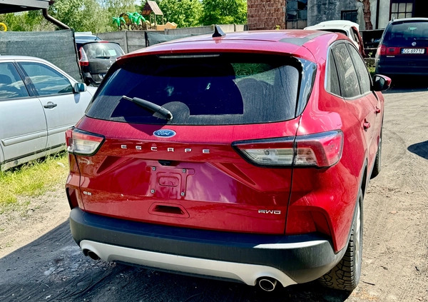 Ford Escape cena 59900 przebieg: 20253, rok produkcji 2020 z Kowary małe 191